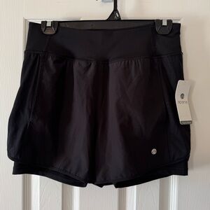 Apana Athletic Skort Black Size Small NWT Yoga Activewear Built-In Shorts
